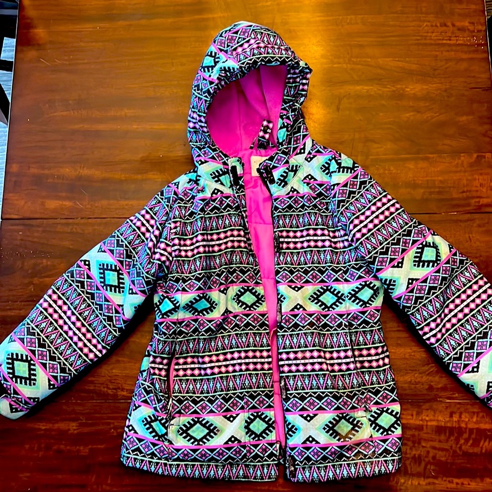 Childrens Place ski coat size 7/8